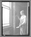 [Bricklayer at work]