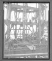[Working on the Mooring Mast]