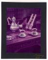 [Kettle and cups (A&P Coffee)]