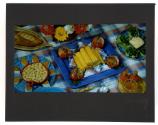 [Table spread of food]