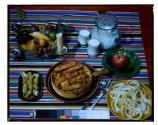 [Table spread of food]