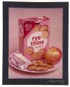 [Cheese, apple, and crackers (Nabisco)]
