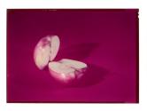 [Halved apple]