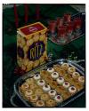 [Ritz cracker holiday table spread (Nabisco)]
