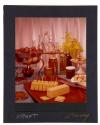 [Table spread featuring cheese (Kraft)]