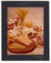 [Table spread featuring cheese (Kraft)]