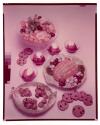 [Table spread of fruit dishes]