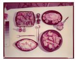 [Table spread of dinner]