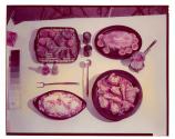 [Table spread of dinner]