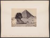 Giza: The Sphinx, the Great Pyramid, and two of the smaller Pyramids