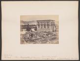 Philae: The Hypæthral Temple, commonly called Pharaoh's Bed, and Small Chapel