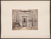 Edfu: View through the Great Gateway into the Grand Court of the Temple of Edfu