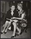 [Lenore Aubert and Carole Landis]