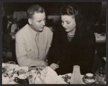 [Lenore Aubert and Private Roscoe Fawcett]
