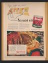 Pot roasted with Hunt's Tomato Sauce (Hunt's, tear sheet from Life)