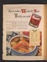 How to make a Wonderful Stew Thrifty, too-with Hunt's Tomato Sauce (Hunt', tear sheet from McCall's)