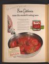 From California comes this wonderful cooking sauce (Hunt's, tear sheet from Life)