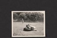 [Children playing outside]