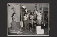 [Nickolas Muray in photography studio]