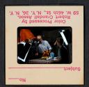[Nickolas Muray in the studio (travel slide)]