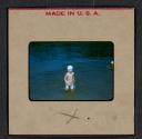 [Mimi Muray swimming (travel slide)]