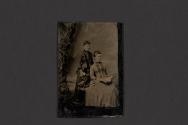 Alvena Anna (King) Gerring and Belle Lewis