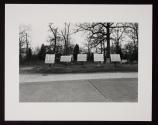 Untitled (five texts and gravestones)