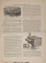 Newspaper clipping regarding Photographs, negative paper, roll-holders

