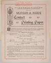 Instructions for Morgan & Kidd's Contact Printing Paper

