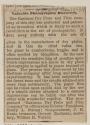 Newspaper clipping about the advent of paper film