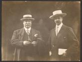 [William Howard Taft and man]