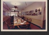 [Nickolas Muray at the exhibition 'Vanities Fair' at the Coffee House Club, New York City]