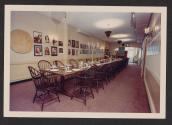 [Installation view of the exhibition 'Vanities Fair' at the Coffee House Club, New York City]
