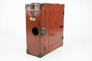 Hand-cranked cine camera