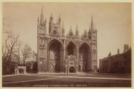 Peterborough Cathetral, from North West