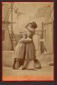 [Hélène Petit as Gervaise and Louise Magnier as Nana in L'Assommoir by Émile Zola, adapted for the stage by William Busnach and Octave Gastineau (1879)]