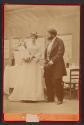 [Gil Naza as Coupeau and Hélène Petit as Gervaise in L'Assommoir by Émile Zola, adapted for the stage by William Busnach and Octave Gastineau (1879)]