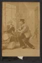[Gil Naza as Coupeau and Hélène Petit as Gervaise in L'Assommoir by Émile Zola, adapted for the stage by William Busnach and Octave Gastineau (1879)]