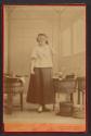 [Hélène Petit as Gervaise in L'Assommoir by Émile Zola, adapted for the stage by William Busnach and Octave Gastineau (1879)]