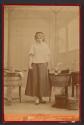 [Hélène Petit as Gervaise in L'Assommoir by Émile Zola, adapted for the stage by William Busnach and Octave Gastineau (1879)]