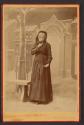 [Hélène Petit as Gervaise in L'Assommoir by Émile Zola, adapted for the stage by William Busnach and Octave Gastineau (1879)]