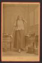 [Hélène Petit as Gervaise in L'Assommoir by Émile Zola, adapted for the stage by William Busnach and Octave Gastineau (1879)]