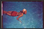 [Woman swimming]