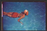 [Woman swimming]