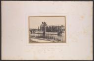 Vue des Tuileries. Prise du Quai Voltaire, à Paris
