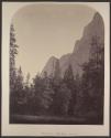 Outline View of Half Dome, 4967 Feet high