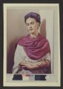 [Copy print of a portrait of Frida Kahlo]