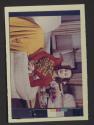 [Copy print of advertisement for International Silver featuring Joan Crawford]