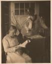[Clarence White & His Mother, Georgetown, Maine]