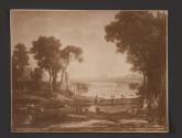 Claude Gellée or le Lorrain's painting Landscape, with Figures